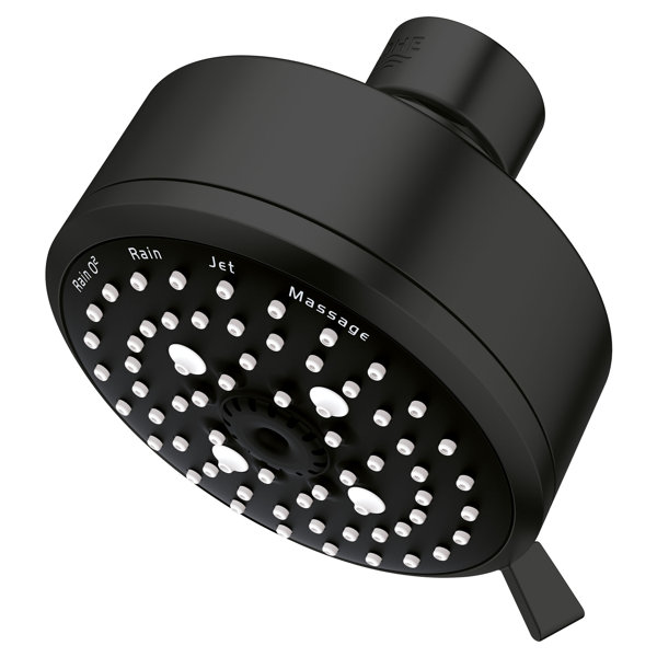 GROHE Tempesta Fixed 4Setting Shower Head Rain O2 Rain Massage Jet Settings & Reviews Wayfair